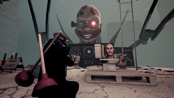 Skibidi Toilets: Invasion gameplay screenshot