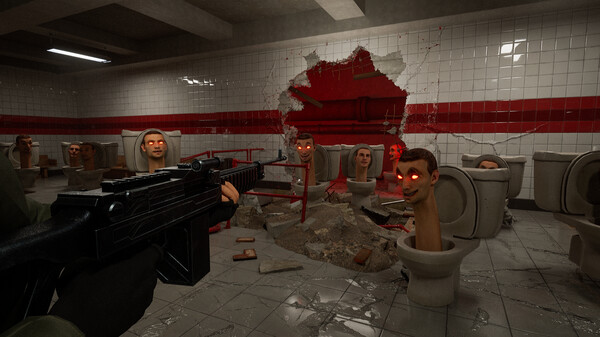Skibidi Toilets: Invasion gameplay screenshot