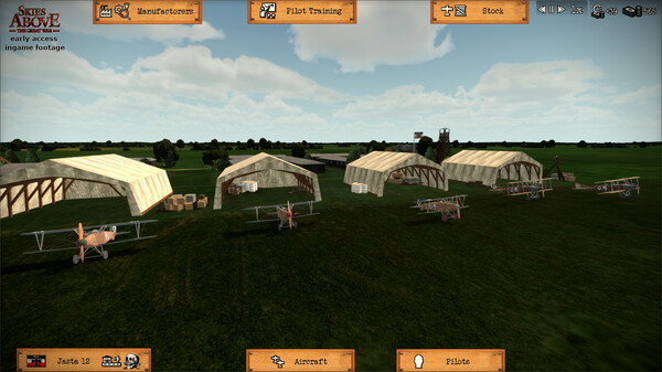 Skies above the Great War gameplay screenshot