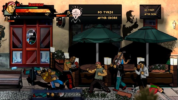 Skinny & Franko: Fists of Violence gameplay screenshot