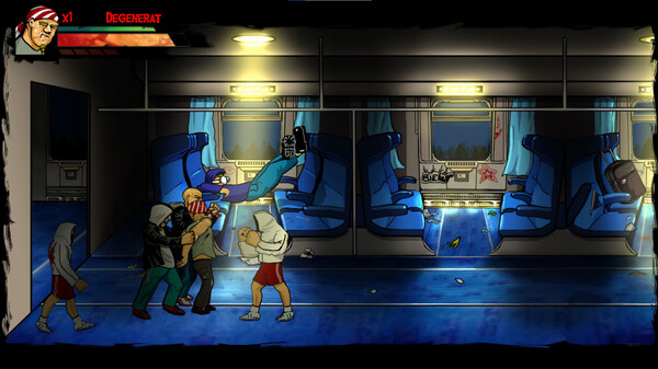 Skinny & Franko: Fists of Violence gameplay screenshot