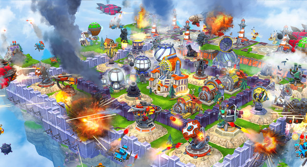 Sky Clash: Lords of Clans 3D gameplay screenshot