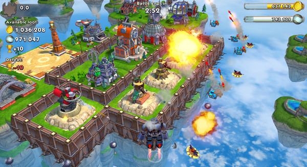 Sky Clash: Lords of Clans 3D gameplay screenshot