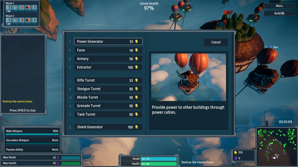 Sky Fleet gameplay screenshot