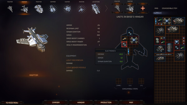Sky of Destruction gameplay screenshot