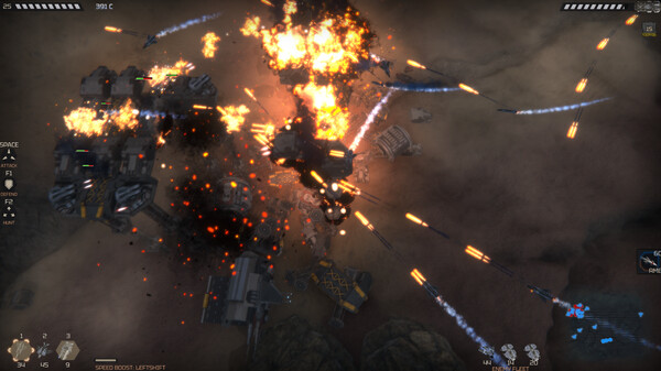 Sky of Destruction gameplay screenshot
