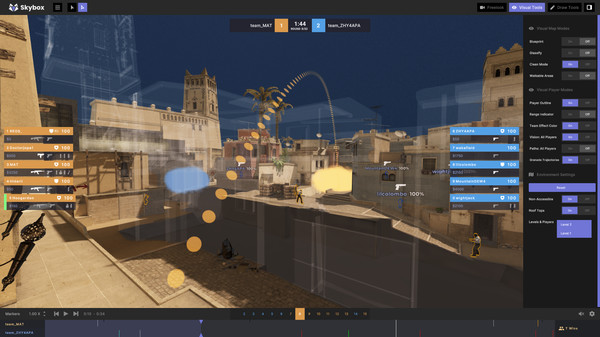 Skybox3D gameplay screenshot