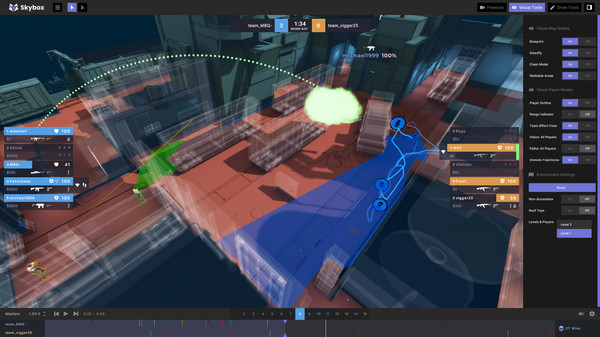 Skybox3D gameplay screenshot