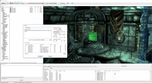Skyrim Special Edition: Creation Kit gameplay screenshot