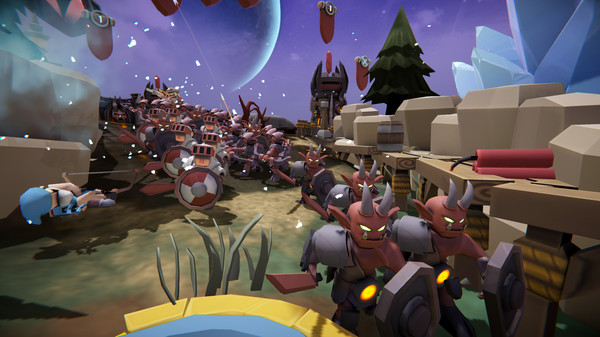 Skyworld: Kingdom Brawl gameplay screenshot