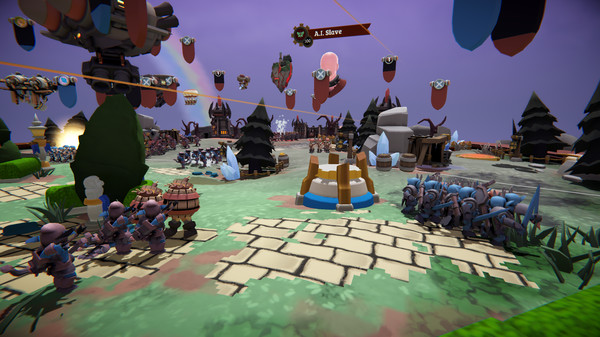 Skyworld: Kingdom Brawl gameplay screenshot