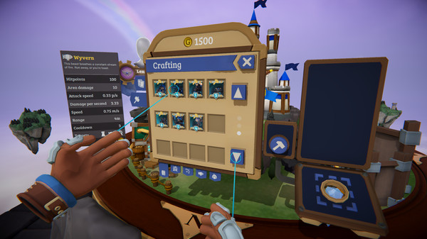 Skyworld: Kingdom Brawl gameplay screenshot