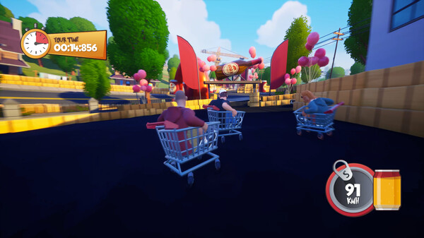 Slackers - Carts of Glory gameplay screenshot