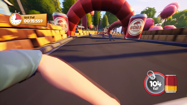 Slackers - Carts of Glory gameplay screenshot