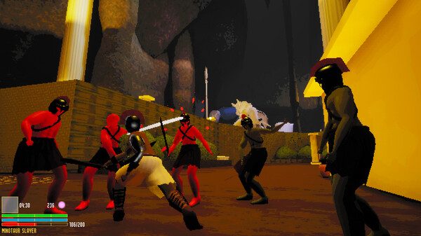 Slay the Minotaur gameplay screenshot