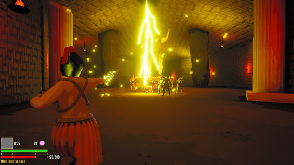 Slay the Minotaur gameplay screenshot