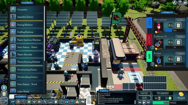 Smart Factory Tycoon: Beginnings gameplay screenshot