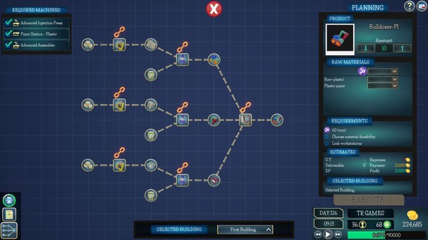 Smart Factory Tycoon: Beginnings gameplay screenshot