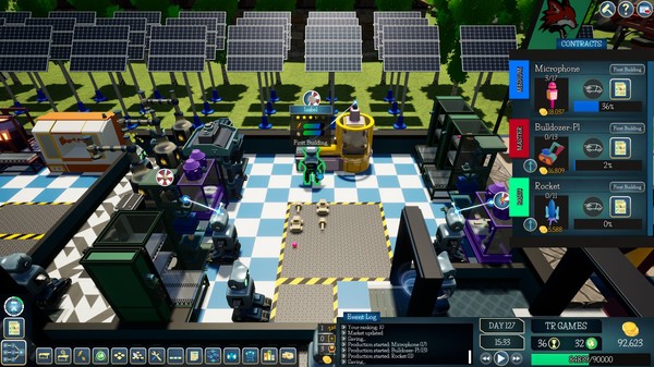 Smart Factory Tycoon: Beginnings gameplay screenshot