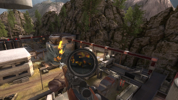 Sniper Elite VR gameplay screenshot