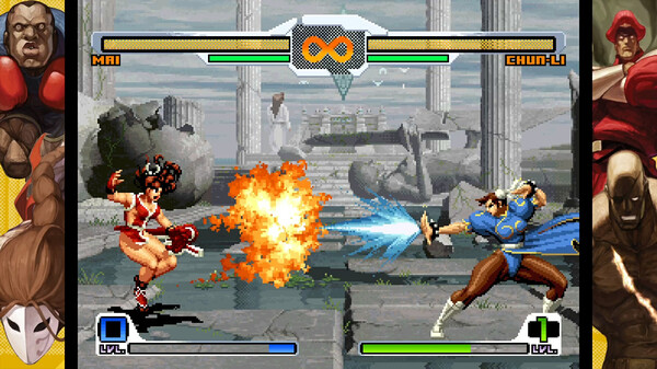 SNK VS. CAPCOM SVC CHAOS gameplay screenshot