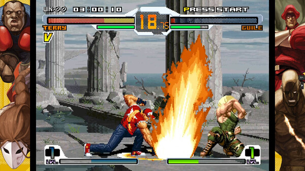 SNK VS. CAPCOM SVC CHAOS gameplay screenshot