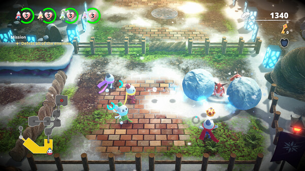 Snow Bros. Wonderland gameplay screenshot