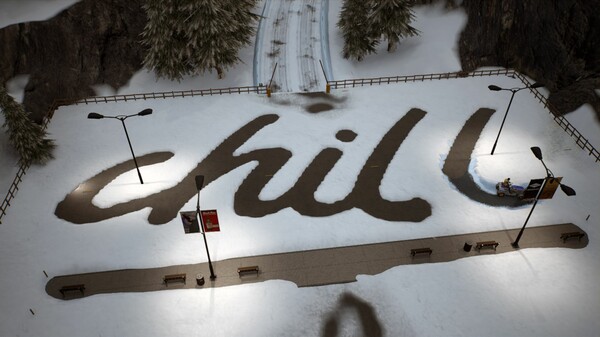 Snow Plowing Simulator gameplay screenshot