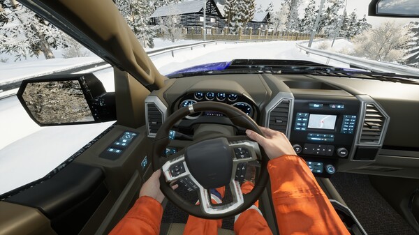 Snow Plowing Simulator - First Snow gameplay screenshot