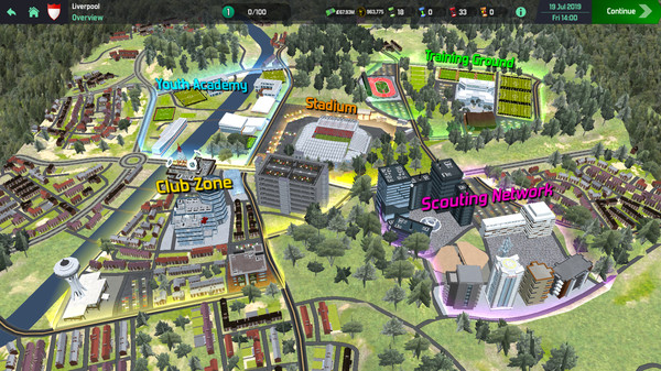 Soccer Manager 2020 gameplay screenshot