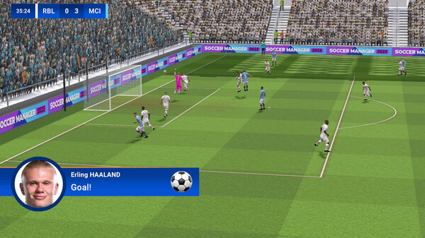 Soccer Manager 2025 gameplay screenshot