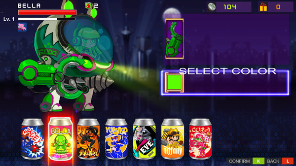Soda Girls gameplay screenshot