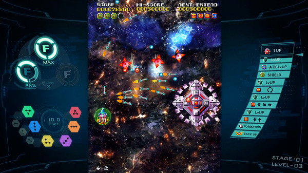 SOL CRESTA gameplay screenshot