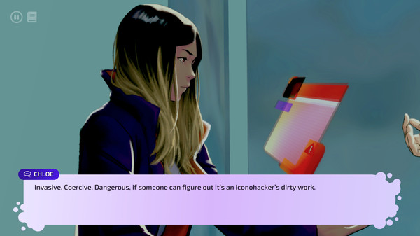 Solace State: Emotional Cyberpunk Stories gameplay screenshot