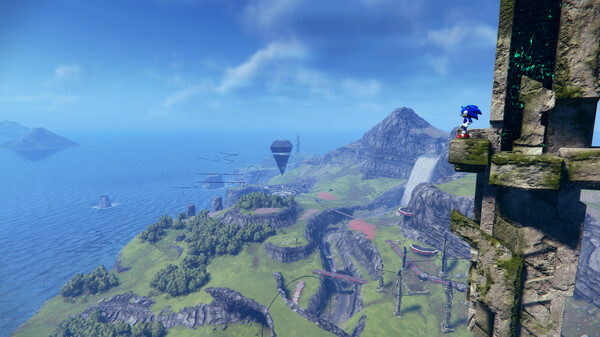 Sonic Frontiers gameplay screenshot