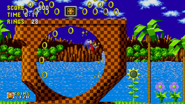 Sonic Origins gameplay screenshot