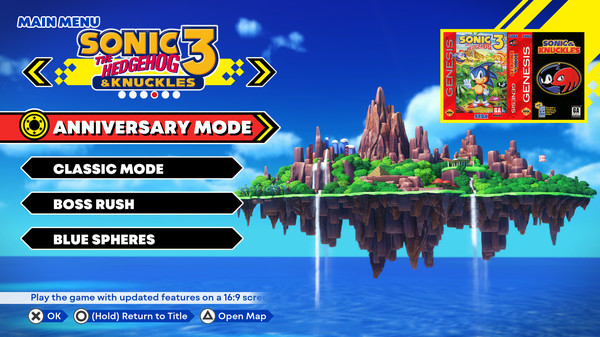 Sonic Origins gameplay screenshot