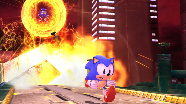SONIC X SHADOW GENERATIONS gameplay screenshot