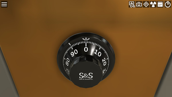Sophie's Safecracking Simulator gameplay screenshot