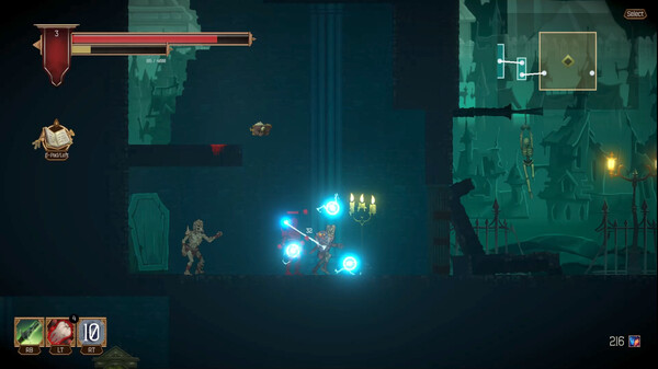 Soulbind: Tales Of The Underworld gameplay screenshot