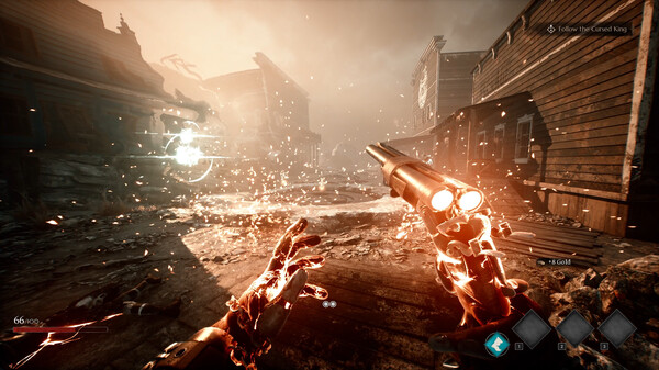 Soulslinger: Envoy of Death gameplay screenshot