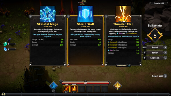 Soulstone Survivors: Prologue gameplay screenshot