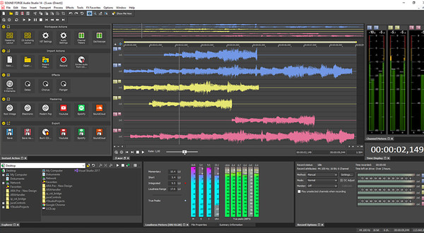 SOUND FORGE Audio Studio 14 Steam Edition gameplay screenshot