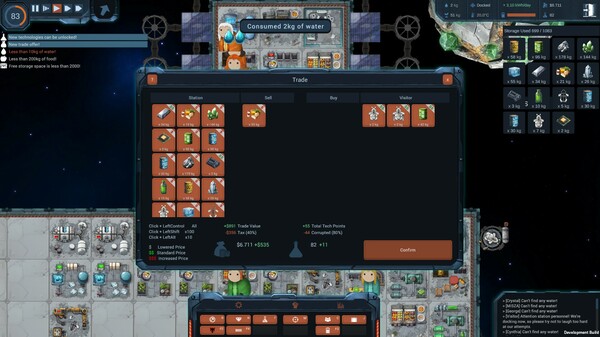 Space Architect gameplay screenshot
