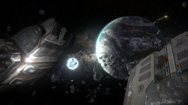 Space Battle VR gameplay screenshot