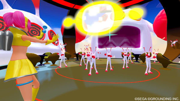 Space Channel 5 VR Kinda Funky News Flash! gameplay screenshot