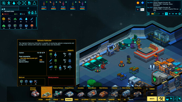 Space Haven gameplay screenshot