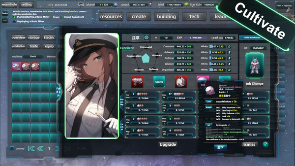 Space industrial empire gameplay screenshot