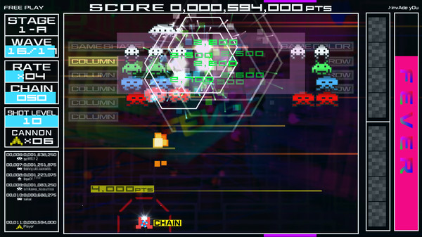 Space Invaders Extreme gameplay screenshot