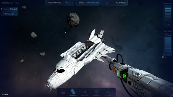 Space Mechanic Simulator: Prologue gameplay screenshot
